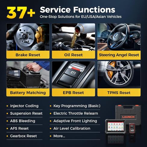 LAUNCH X431 Pro Dyno 2024 أداة مسح تشخيصية الكل في واحد لجميع السيارات، ترميز ECU تحكم ثنائي الاتجاه 38+ خدمات نظام كامل ماسح ضوئي obd2، CANFD DOIP، AutoAuth FCA SGW، IMMO، تحديث مجاني لمدة عامين in Saudi Arabia