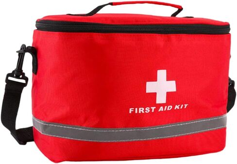 Bag Empty Travel Rescue Bag Responder Storage Compact Emergency Shoulder Pouch for Home Outdoor Travel Camping Red in Saudi Arabia