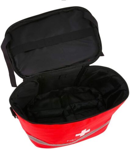 Bag Empty Travel Rescue Bag Responder Storage Compact Emergency Shoulder Pouch for Home Outdoor Travel Camping Red in Saudi Arabia