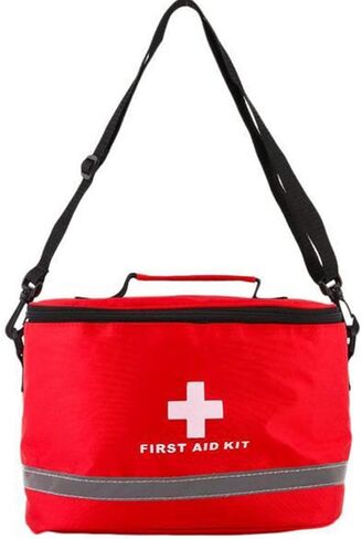 Bag Empty Travel Rescue Bag Responder Storage Compact Emergency Shoulder Pouch for Home Outdoor Travel Camping Red in Saudi Arabia