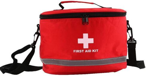 Bag Empty Travel Rescue Bag Responder Storage Compact Emergency Shoulder Pouch for Home Outdoor Travel Camping Red in Saudi Arabia