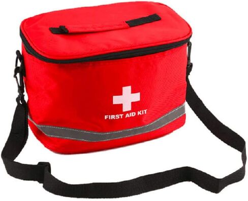 Bag Empty Travel Rescue Bag Responder Storage Compact Emergency Shoulder Pouch for Home Outdoor Travel Camping Red in Saudi Arabia
