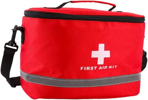 Bag Empty Travel Rescue Bag Responder Storage Compact Emergency Shoulder Pouch for Home Outdoor Travel Camping Red in Saudi Arabia