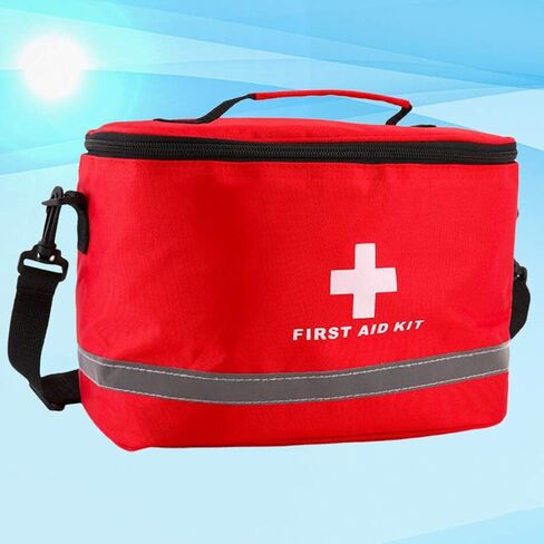 Bag Empty Travel Rescue Bag Responder Storage Compact Emergency Shoulder Pouch for Home Outdoor Travel Camping Red in Saudi Arabia