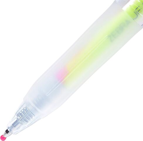 Zebra Sarasa Clip 0.3 Retractable Gel Ink Pen, Rubber Grip, 0.3 mm, 20 Color Ink, Sticky Notes Value Set in Saudi Arabia