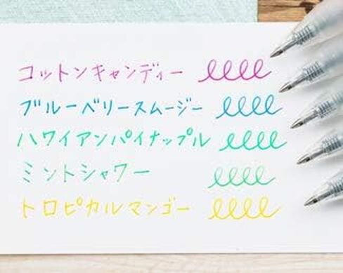 Zebra Sarasa Clip 0.3 Retractable Gel Ink Pen, Rubber Grip, 0.3 mm, 20 Color Ink, Sticky Notes Value Set in Saudi Arabia