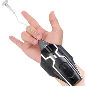 Spider Web Shooter Toy 2.0 Upgrade, Spider Launcher Glove with 9.8-Foot Range - Cool Gadgets for Real Silk Superhero Role-Play - Fun Gift for Men, Teens, and Children's Cosplay