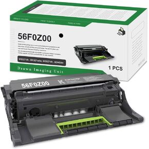 56F0Z00 Black Imaging Unit(1-Pack) - Compatible 56F0Z00 Imaging Unit Replacement for Lexmark B2442dw B2338dw MS321dn MS421dn MS421dw MS521dn MS622de MX321adn Printer
