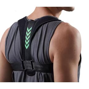 Posture Corrector for Women and Men, One-Size Back Support, Upper Spine Support, Adjustable to Desired Level, Shoulder Straightener, Spine Corrector, Back Pain Relief - Breathable, Under Cloth.