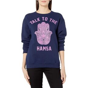 Fifth Sun Juniors Lost Goods Talk to the Hamsa Sweatshirt