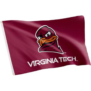 Desert Cactus Virginia Tech Flag Hokies VT Flag Banners 100% Polyester Indoor Outdoor 3x5 feet Flags (Style 2a)