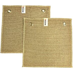 High-Temperature Resistant Fiberglass Pad - 2 Pack (12" x 12" each) - High Heat Resistant PlumberPad for Soldering, Welding, Brazing - Heavy Duty, Professional Welding Pad