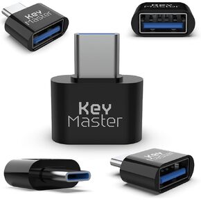 USB-C Male to USB-A Female Adapter (5 Pack); Inexpensive Economy Pricing for Bulk Purchases; Easily Convert USB port for Laptop, Computer, Keyboard; Easily convert USB C to USB 2.0