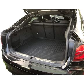 Premium Cargo Liner for BMW X6 2002-2019 - 100% Protection - Custom Fit Car Trunk Mat - All-Season Black Cargo Mat - 3D Shaped Laser Measured Trunk Liners for BMW X6.