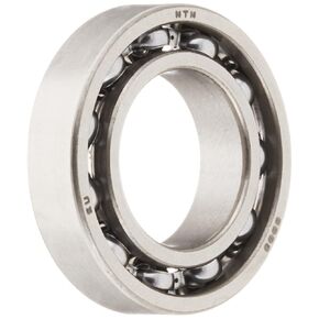 NTN Bearing 6903 Single Row Deep Groove Radial Ball Bearing, Normal Clearance, Steel Cage, 17 mm Bore ID, 30 mm OD, 7 mm Width, Open