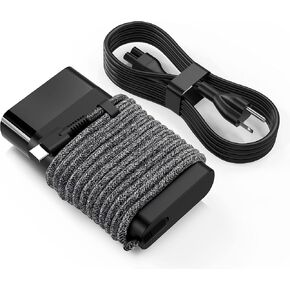 New Slim HP 65W USB C Laptop Charger, Fit HP Spectre,HP Spectre X360,Elitebook x360,ProBook,Chromebook, Elite x2,Split x2 Fast Charging Power Adapter Type C Travel Power Cord Supply