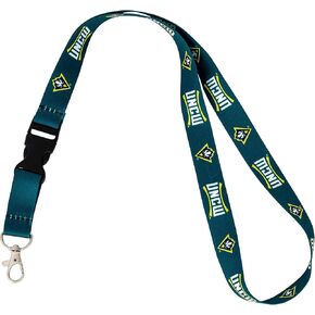 Desert Cactus University of North Carolina Wilmington Lanyard UNCW Seahawks Car Keys ID Badge Holder Keychain Detachable Breakaway Snap Buckle (Green)