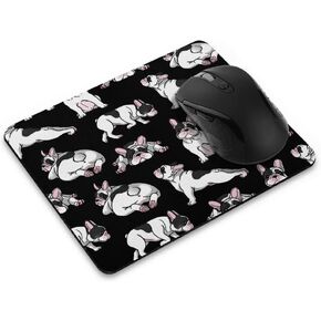 WIRESTER Non-Slip Rectangle Mousepad, Orange Tabby Cat Funny Playful Postures Mouse Pad for Home, Office and Gaming Desk