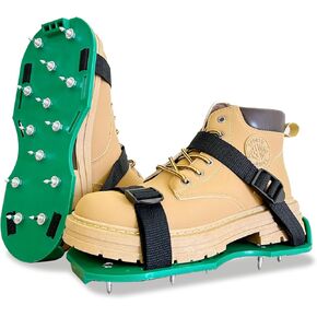 Epoxy Shoes, Gunite Spikes Shoes, Spike Shoes for Epoxy Flooring, with 1" Short Spikes Perfect For Epoxy Floor, Overlays, Epoxy Floor Kit, Garage Floor Epoxy Kit, Epoxy Garage Floor Coating Kit