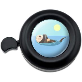 Sea Otter Eating Giant Clam Bicycle Handlebar Bike Bell