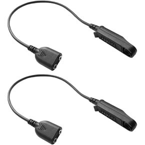 BAOFENG UV-9G Speaker Mic to 2 Pin K Plug Converter Adapter Cable UV-9R Pro Cord Connector GMRS-9R Headset PTT Shoulder Microphone BF-F8HP Accessories Earphone Audio Cable in Kuwait