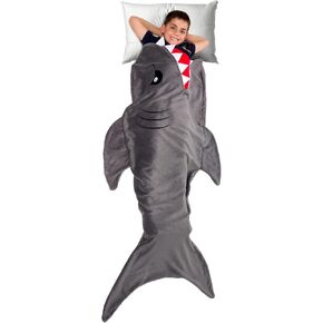 Silver Lilly Animal, Food & Spaceship Blanket - Plush Sleeping Bag Blanket for Kids