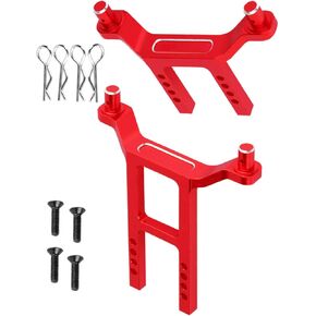 Alloy Front Rear Body Mounts Posts Upgrades Part for 1/18 LaTrax Teton/LaTrax Desert Prerunner,Aluminum Body Mounts Posts,Navy Blue