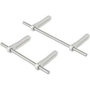 Metal Front Rear MODULAR Bumper Bull Bars for 1/10 RC Crawler Chassis LCG TRX4 TRX6 SCX10 Capra Dodge Power Wagon Upgrade Parts (black)