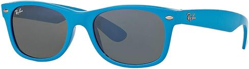Ray-Ban RB2132-755/40 Sunglasses Light Blue w/Silver Mirror Lens 52mm in Saudi Arabia