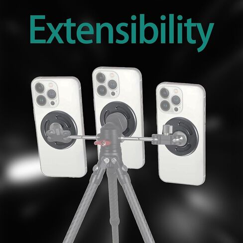 لمشبك محول DJI OM 6 Magsafe، متوافق مع مثبت جيمبال DJI Osmo Mobile 6، يناسب أيضًا DJI OM 5 / OM4 SE / OM4 / OM SE in Kuwait