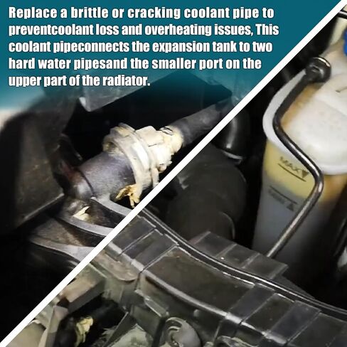 4G0121081AE خرطوم خزان سائل تبريد الرادياتير، يناسب 2013-2018 Audi A6 / A7 / Allroad quattro خرطوم تدفق المحرك يستبدل 4G0121081EJ 4G0121081CT in Kuwait