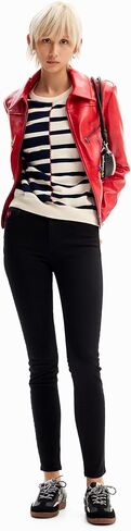 Desigual Women's Woman Flat Knit Thin Gauge Pullover in Saudi Arabia