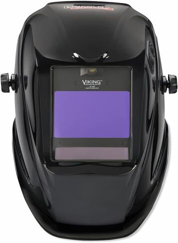 خوذة لحام سوداء من سلسلة Lincoln Electric Viking 2450 ADV - LED مدمجة - K3028-5 in Kuwait