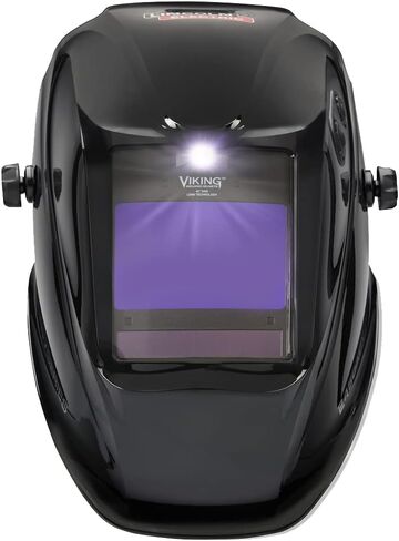 خوذة لحام سوداء من سلسلة Lincoln Electric Viking 2450 ADV - LED مدمجة - K3028-5 in Kuwait