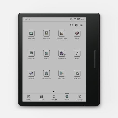 BOOX Tablet Go Color 7 ePaper E Ink Tablet 4G 64G Front Light (Black) in Saudi Arabia