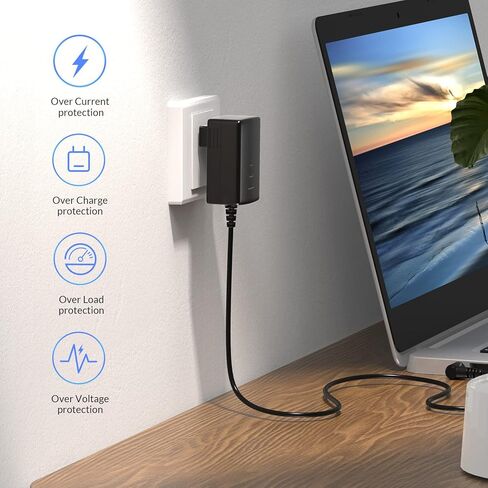 شاحن إمداد الطاقة 12 فولت 2 أمبير لأجهزة الكمبيوتر المحمول البوابة GWTN141-1 GWTN141-5 GWTN116-1 GWTN116-3 GWTN133-1 GWTN-156-11 GWTC116-1 GWTC116-2 GWNC21524 in Kuwait