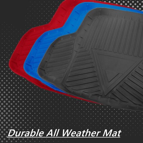 MotorFansClub Cargo Liner مناسب لسيارة Honda Accord Sedan 2018 2019 2020 علبة بطانة صندوق السيارة شديدة التحمل من المطاط الخلفي لمنطقة الشحن حصيرة مقاومة للماء وسجادة أرضية in Saudi Arabia