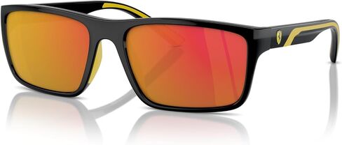 Ferrari Men's Fz6003u Universal Fit Rectangular Sunglasses in Saudi Arabia