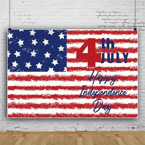 ChloropLastid 4th of July Independence Day Backdrop 10x8ft American Flag Fireworks Photo Backgroud Independence Day Banner for Veterans Patriotic Holiday Party Decor Portrait Photo Studio Props in Saudi Arabia