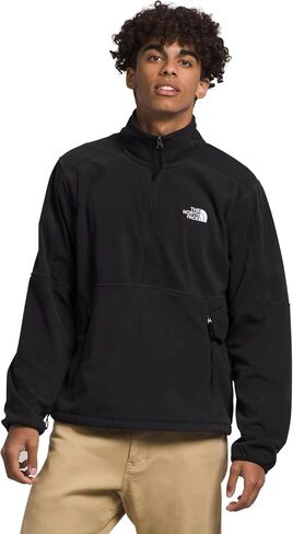 THE NORTH FACE للرجال TNF Polartec 100 - سحاب، L، TNF أسود in Saudi Arabia