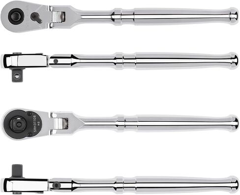 TEKTON 1/2 Inch Drive x 10-1/2 Inch Flex Head Quick-Release Ratchet | SRH31210 in Saudi Arabia