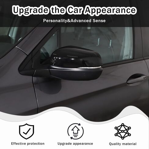 قطعتان من أغطية مرايا الرؤية الخلفية لسيارة Honda Pilot 2016-2022/ Ridgeline 2020-2023/ Passport 2019-2023، مادة ABS غطاء حماية للمرآة الجانبية للباب ملحقات خارجية (نمط ألياف الكربون) in Saudi Arabia