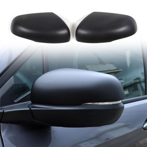 قطعتان من أغطية مرايا الرؤية الخلفية لسيارة Honda Pilot 2016-2022/ Ridgeline 2020-2023/ Passport 2019-2023، مادة ABS غطاء حماية للمرآة الجانبية للباب ملحقات خارجية (نمط ألياف الكربون) in Saudi Arabia