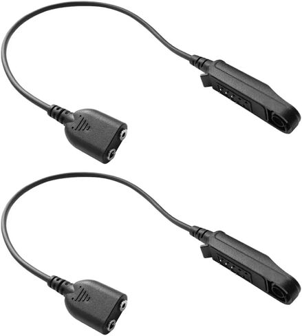 BAOFENG UV-9G مكبر صوت ميكروفون إلى 2 Pin K محول قابس كابل محول UV-9R Pro سلك موصل GMRS-9R سماعة PTT كتف ميكروفون BF-F8HP ملحقات سماعة كابل الصوت in Kuwait