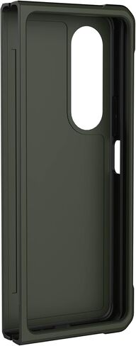 URBAN ARMOR GEAR UAG Designed for Samsung Galaxy Z Fold3 5G (2021) Case Civilian Sleek Ultra-Thin Shock-Absorbent Protective Cover, Black in Saudi Arabia