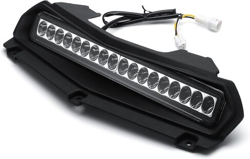 غطاء محرك السيارة الخفيف لـ Yamaha RMAX 1000 - لوحة إضاءة أمامية مساعدة DRL Scoop Light - متوافق مع Yamaha Wolverine RMAX2 RMAX4 1000 2021-2024 in Kuwait