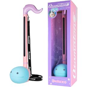 Otamatone Deluxe Electronic Musical Instrument for Adults Portable Synthesizer Digital Electric Music from Japan by Maywa Denki Cool Stuff Gifts, Blue [English Manual]
