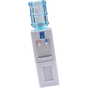 Toyvian Mini Water Dispenser Miniature Dollhouse Items Miniature Dollhouse Supplies Dollhouse Stuff Kids Blue Drinking