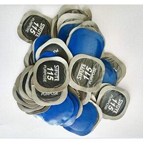 Radial and Bias-Ply tire Repair patchOV-105 Gray Square 1-3/4" x 1-3/4"45 x 45mm 100pcs