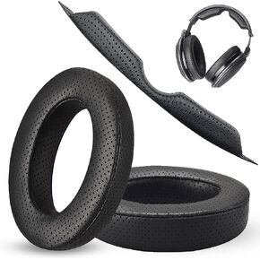 AHG Premium Ear Pads & Headband Cushion Pad Compatible with Sennheiser Headphones HD600 HD650 HD660S HD 660S2 Massdrop X HD 6XX HD58X Jubilee HD580. Fenestrated Sheepskin | Thick AHG FlexiSoft Foam